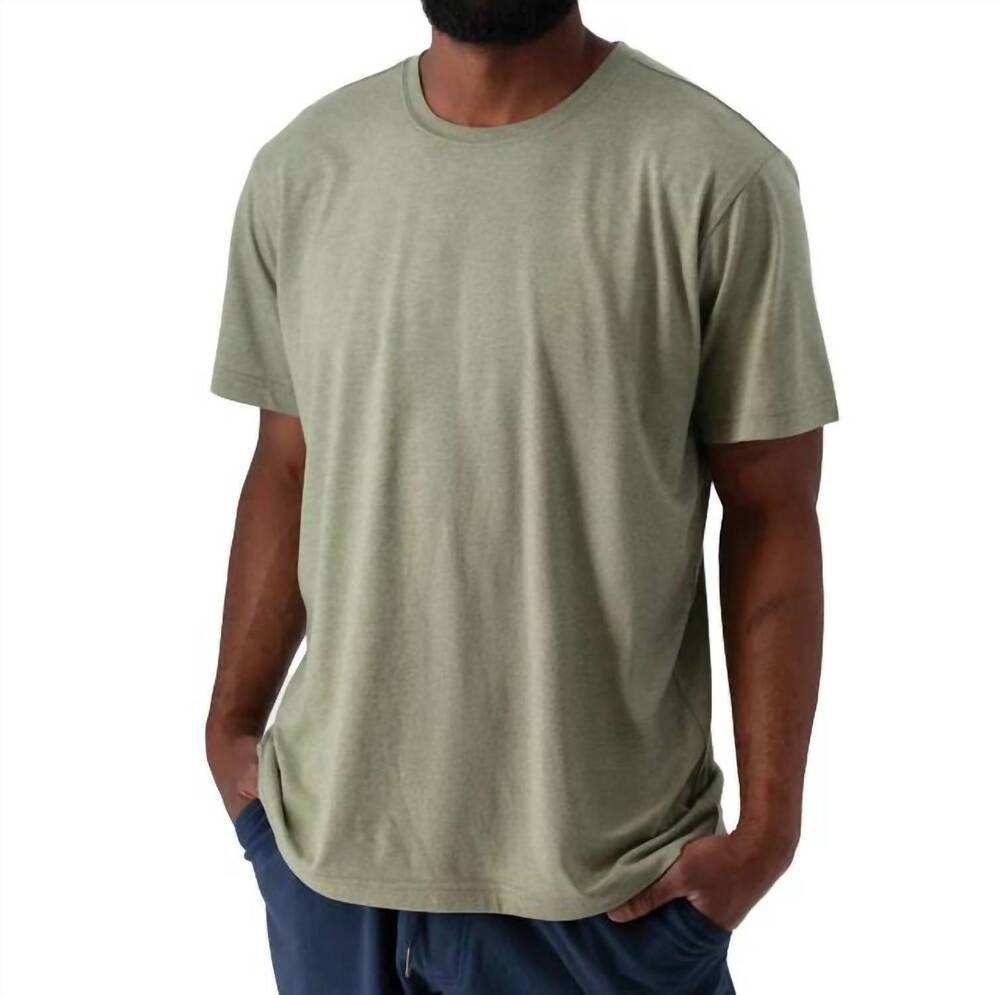 NEW OLD RANCH weston t shirt in oil green